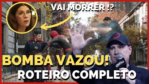 BOMBA VAZOU TUDO!!! ROTEIRO COMPLETO DE HOMEM ARANHA 3 E VAI HAVER UMA MORTE IMPACTANTE!!!