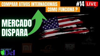 #14 COMEÇANDO COM R$100 AÇÕES INTERNACIONAIS + ALTA NO MERCADO AMERICANO E AGORA?