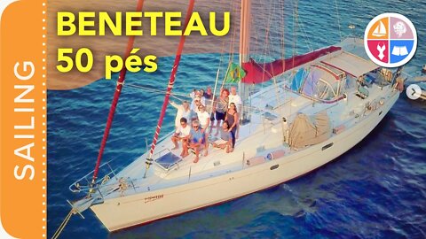 04 | Veleiro BENETEAU 50 por Dentro - Sailing Around the World