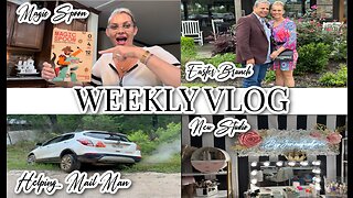 WEEKLY VLOG + MAGIC SPOON+ HELPING MAIL MAN + EASTER BRUNCH + NEW STUDIO