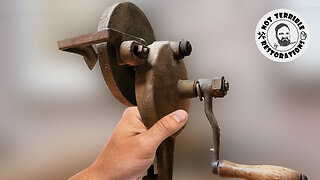 FUNDAMENTALL 1930's Hand Cranked Grinder Restoration