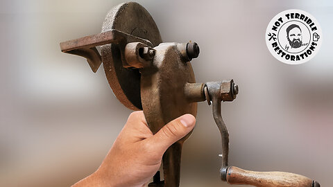 FUNDAMENTALL 1930's Hand Cranked Grinder Restoration