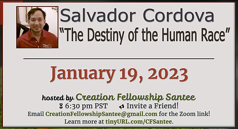 Destiny of the Human Race by Sal Cordova