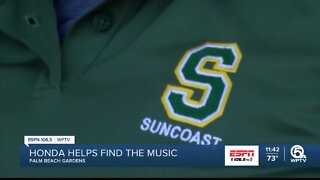 Suncoast band funding raising at The 2023 Honda Classic