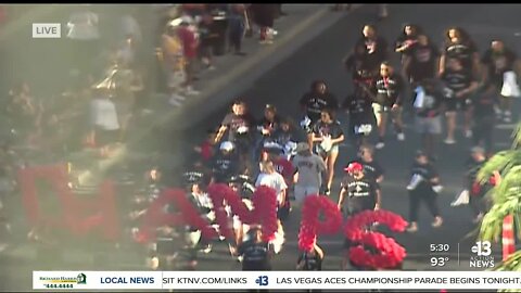 Las Vegas Aces front and center in historic 2022 WNBA Championship Parade