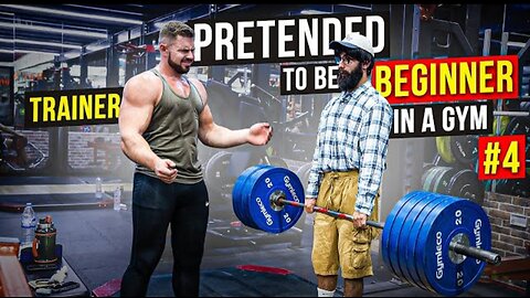 Elite Powerlifter Pretended to be a BEGINNER | Anatoly GYM PRANK