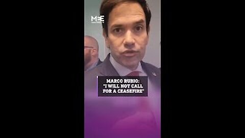American peace activist confronts Marco Rubio over support for Israeli assault on Gaza