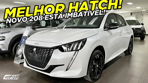 😱 NOVO PEUGEOT 208 STYLE 2023 HATCH BARATO COM TETO SOLAR! NÃO TEM CONCORRÊNCIA COM ESSE PREÇO!