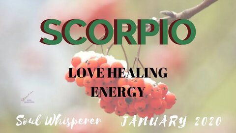 ♏ SCORPIO ♏ LOVE HEALING: Breaking Up Old Ideas Of Love * January 2020