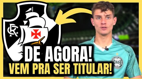 DE AGORA! VEM PRA SER TITULAR! GE CONFIRMA! NOTÍCIAS DO VASCO