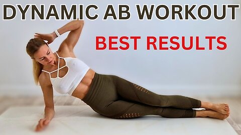 ABS WORKOUT, Dynamic AB Exercises, Shape, Challenge Your Core, Routine, Sporty Kassia