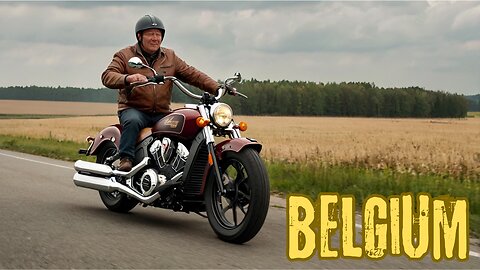 Joe's Motorcycle Journey Discovering Family Secrets in Belgium