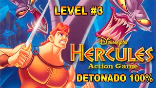 [PS1] - Disney's Hercules - [Level 3] - Dificuldade Herculean - Detonado 100%