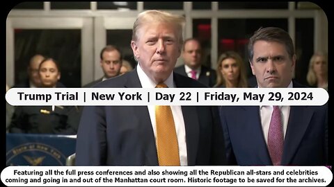 Trump Trial | Day 22 | Jury Deliberations| May 29, 2024