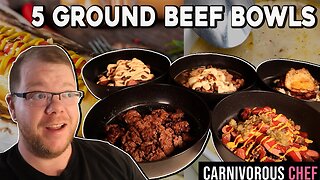 5 Ground Beef Bowls