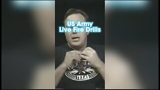 Alex Jones: US Military Running Live Fire Drills Around Americans - 1990s