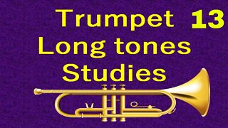 Trumpet Long tone Studies 013 - Tabakov Russian Trumpet Method - Long Notes (a)