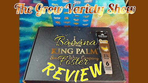 King Palm Banana Foster hempcone Review