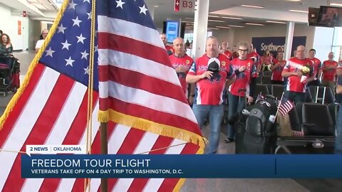 Northeast Oklahoma Veterans Freedom Tour takes off on 4-day trip to D.C.