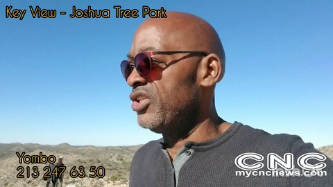 Yombo at Keys View Joshua Tree National park