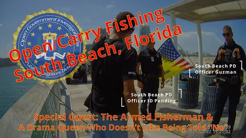 You're Here to Cause a Scene - South Beach Open Carry