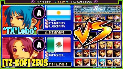The King of Fighters 2002 (*TX*Lobo* Vs. [TZ-KOF] ZEUS) [Argentina Vs. Mexico]