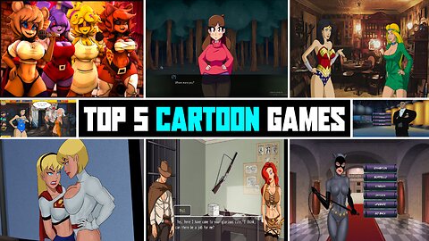 Top 5 Popular Cartoon Games | 2024 | EzrCaGaminG | Part-4