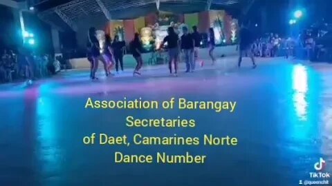 ABS - Daet Dance Number "Brgy. Fellowship Night"