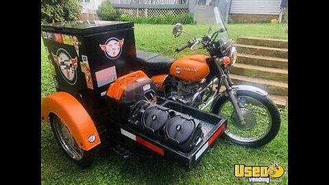 Honda Vintage 1979 Ice Cream Cycle | Motorcycle w/ Custom Engineered Sidecar for Sale