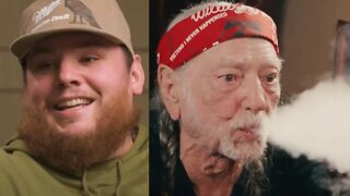 Luke Combs HILARIOUS Story About SMOKING With Willie Nelson