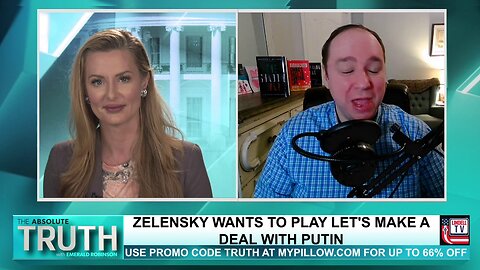 ZELENSKY WANTS TO PLAY LET'S MAKE A DEAL WITH PUTIN
