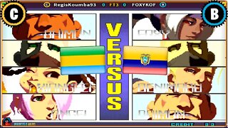The King of Fighters 2001 (RegisKoumba93 Vs. FOXYKOF) [Gabon Vs. Ecuador]