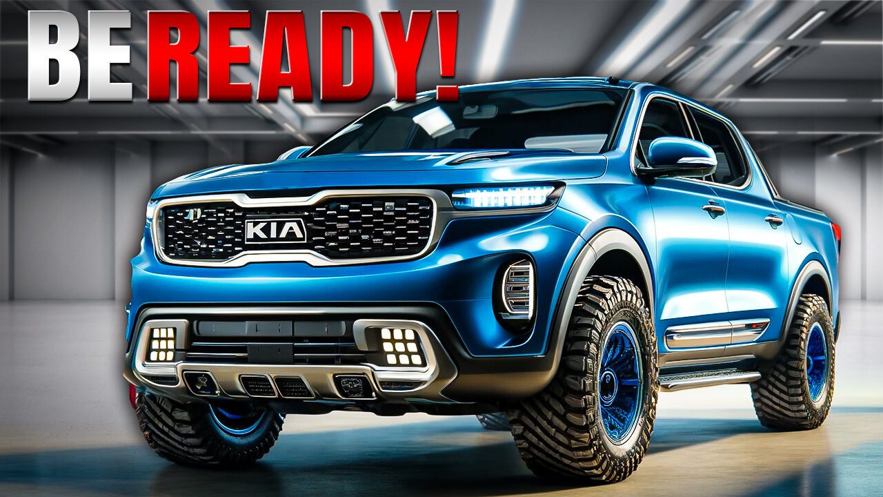 2025 Kia Tasman UNVEILED! The Most Powerful Pickup Truck?!