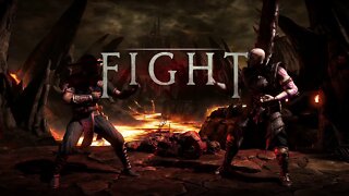 Mortal Kombat X: Kung Lao (Buzz Saw) vs Quan Chi (Sorcerer) - 1440p No Commentary