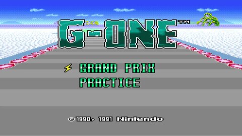 Sunday Longplay - G-One (F-Zero SNES ROM Hack) - Alpha Demo 0.9, Work In Progress