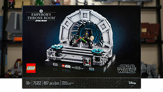 LEGO Star Wars 75352 EMPEROR'S THRONE ROOM Review! (2023)