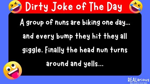 Dirty Joke | Sister Nuns on a Bike | Funny Jokes on REALarious...🤣🤣🤣