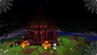 💀Minecraft Cozy Halloween Ambience 👻🎃 Scary Halloween Music & Spooky Background Sounds 🎃👻