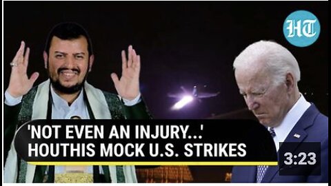 Houthi Rebels Mock Second U.S. Airstrike On Yemen | 'No Impact On Us'