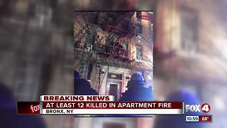 Massive NYC fire claims 12 lives