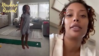 Eva Marcille's Daughter Marley Shows Off After Making The Cheerleading Squad! 💃🏾