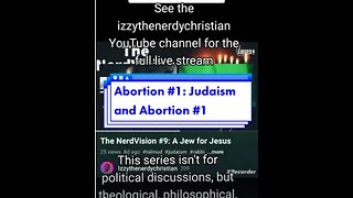 Abortion #1: Judaism an Abortion