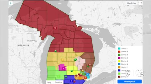 Michigan residents comment at public hearing for redistricting maps in Detroit