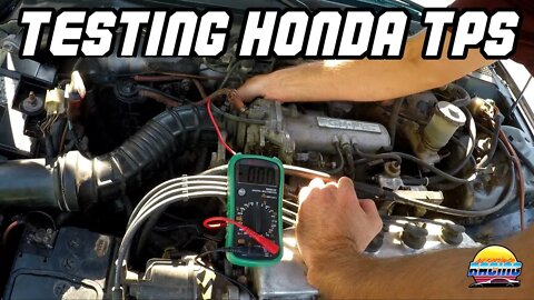 How to Test Throttle Position Sensor (TPS) on Honda Civic, CRX, Integra etc