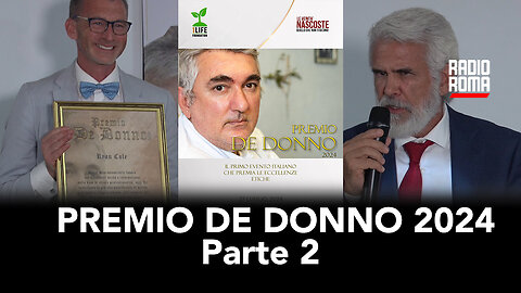 SPECIALE PREMIO DE DONNO 2024 (PARTE 2)