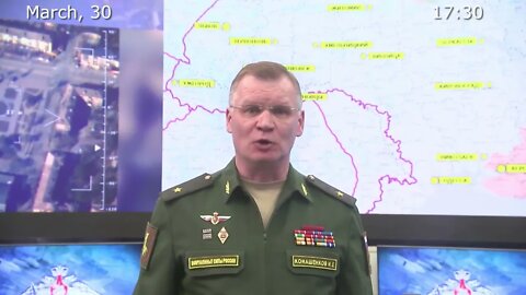 Russia's MoD March 30th Special Military Operation Status Update