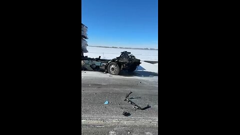 Trans Canada Highway Accident In Manitoba