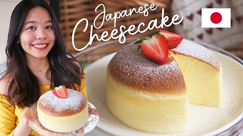 How to make Fluffy Japanese Cheesecake recipe