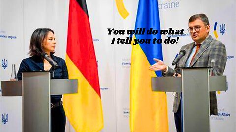 Incredibly Arrogant Ukraine Foreign Minister Bullies German Counterpart