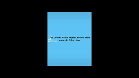 Tonight's Gospel translations Belarusian and Maltese. #gospel #bibleverses #tencommandments